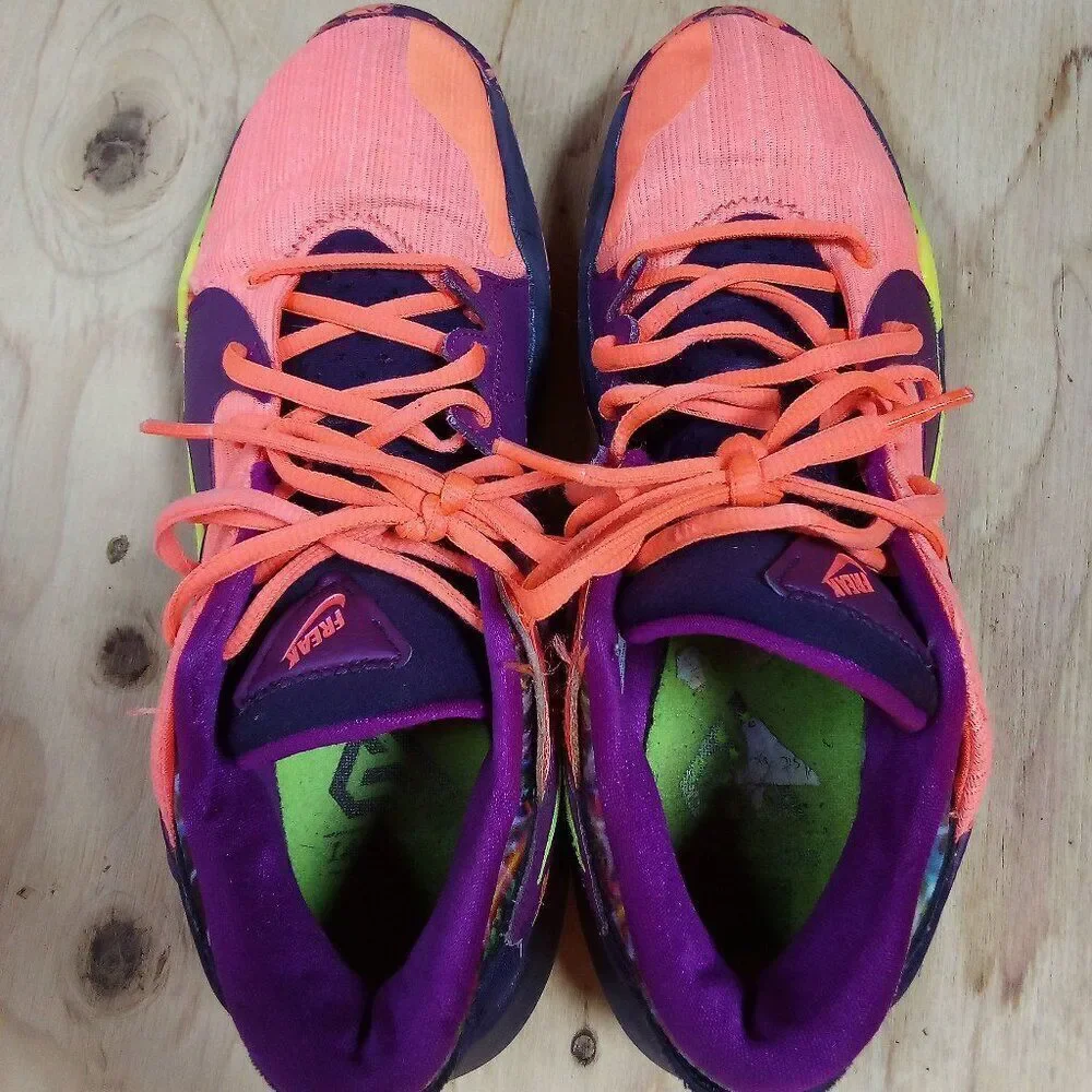Nike Air Zoom Freak 2 Bright Mango Athletic Basketball Shoes